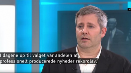 Philip Howard on Danish TV