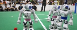 Robots playing sport