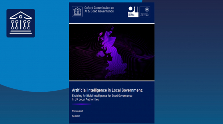 AI in Local Government report cover
